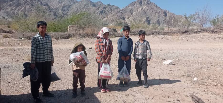 توزیع سبدهای غذایی